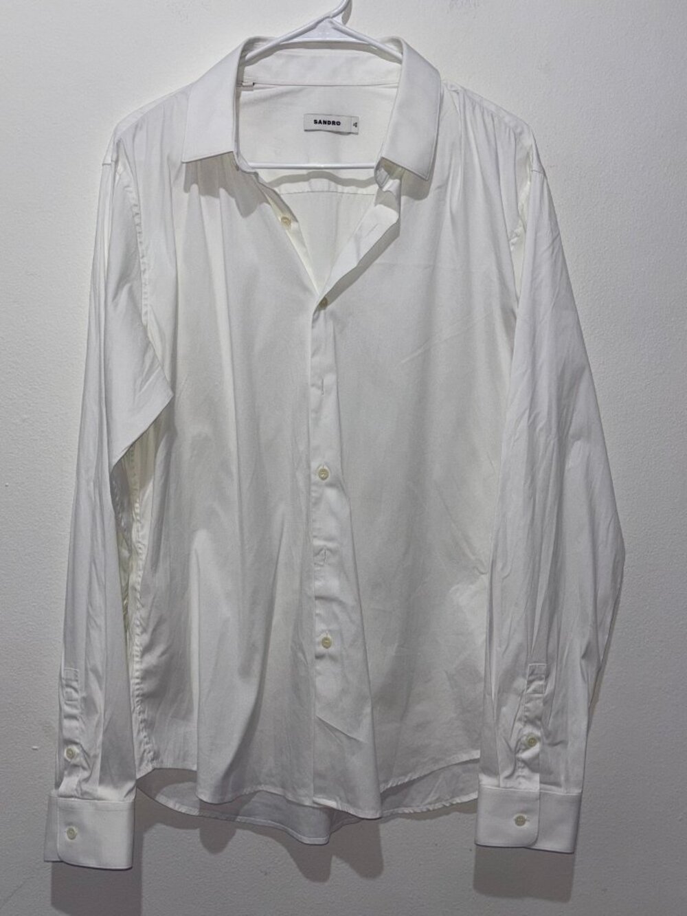 SANDRO Dres Shirt Size XXL